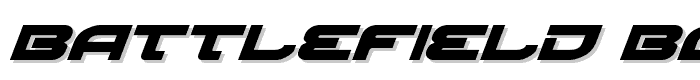 Battlefield Bold Italic font